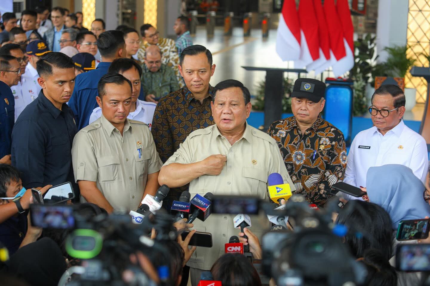 Presiden Prabowo Resmikan Stasiun Tanah Abang Baru, Simbol Modernisasi Transportasi Publik Jakarta