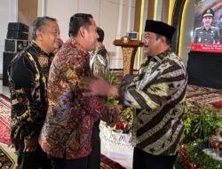 Bupati Merangin M. Syukur Hadiri Pisah Sambut Kajati Jambi