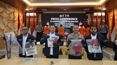 Polda Banten Berhasil Bongkar Jaringan Curanmor Spesialis Losbak dan 6 Pelaku Ditangkap Polda Banten Berhasil Bongkar Jaringan Curanmor Spesialis Losbak dan 6 Pelaku Ditangkap
