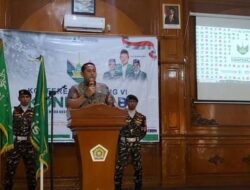 Buka Konfercab Ke-VI GP Ansor, Bupati M. Syukur Ajak Bersinergi Bangun Negeri