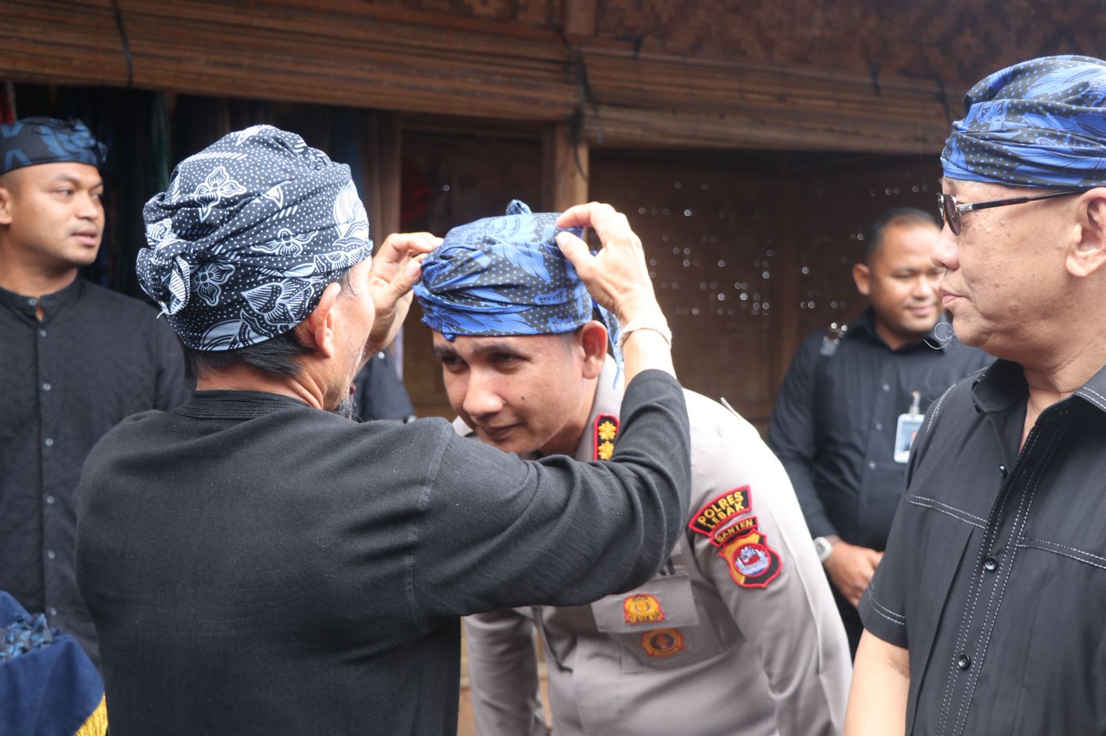 Kapolres Lebak Hadiri Kegiatan Bakti Sosial Kementerian Imigrasi dan Pemasyarakatan di Wilayah Adat Baduy