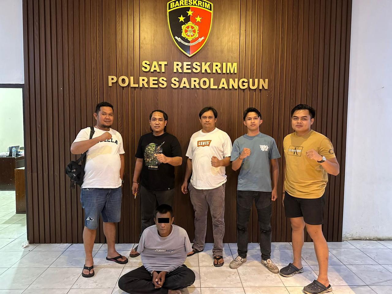 Tim Macan Pseko Polres Sarolangun, Amankan Pelaku Kekerasan Terhadap Aparat Keamanan.