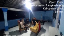 Ps.Kanit Provos Polsek Rangkasbitung Polres Lebak Melaksanakan Patroli Ke Pemukiman dan Temui Warga Masyarakat