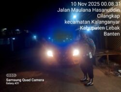 Cegah C3,Ps.Kanit Provos dan Personil Polsek Rangkasbitung Polres Lebak Patroli Bluelight
