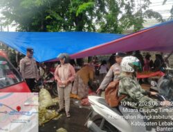 Rutin Polsek Rangkasbitung Polres Lebak Gatur Lalin Di Pasar Rangkasbitung Jalan Sunan Kalijaga