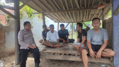 Bhabinkamtibmas Polsek Sajira Polres Lebak Sambangi Warganya