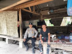 Wujudkan Kedekatan Dengan Warga, Bhabinkamtibmas Polsek Rangkasbitung Polres Lebak Sambangi Warga Binaanya