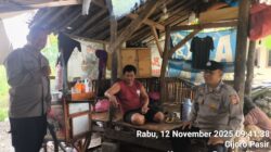 Ps.Kanit Provos Polsek Rangkasbitung Polres Lebak Patroli Ke Pemukiman warga di Kampung Lebong