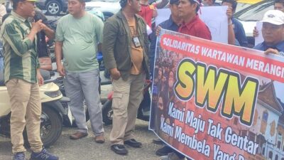 SWM Minta Polres Usut Tuntas Tindak Intimidasi Wartawan Buntut Perlakuan Tak Wajar Terhadap Wartawan di Dam Betuk