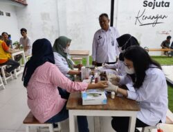 Lapas Rangkasbitung Peduli Kesehatan Keluarga WBP, Gelar Pemeriksaan Gratis di Hari Kemenimipas