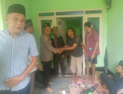 Kapolsek Cimarga Polres Lebak Takziah Warga Masyarakat Yang Meninggal Dunia