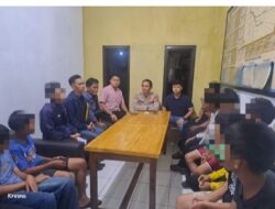 Personil Polsek Cikande Lakukan Giat Pembinaan kepada 12 Siswa SMP
