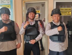 Piket Polsek Warunggunung Polres Lebak Melaksanakan Sispam Mako