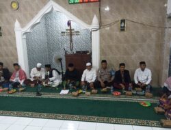 Bhabinkamtibmas Polsek Rangkasbitung Polres Lebak Hadiri Pengajian Rutin Musola Al Barokah
