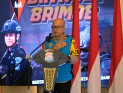 320 Calon Bintara Brimob Panda Polda Banten Disumpah dan Menandatangani Pakta Integritas