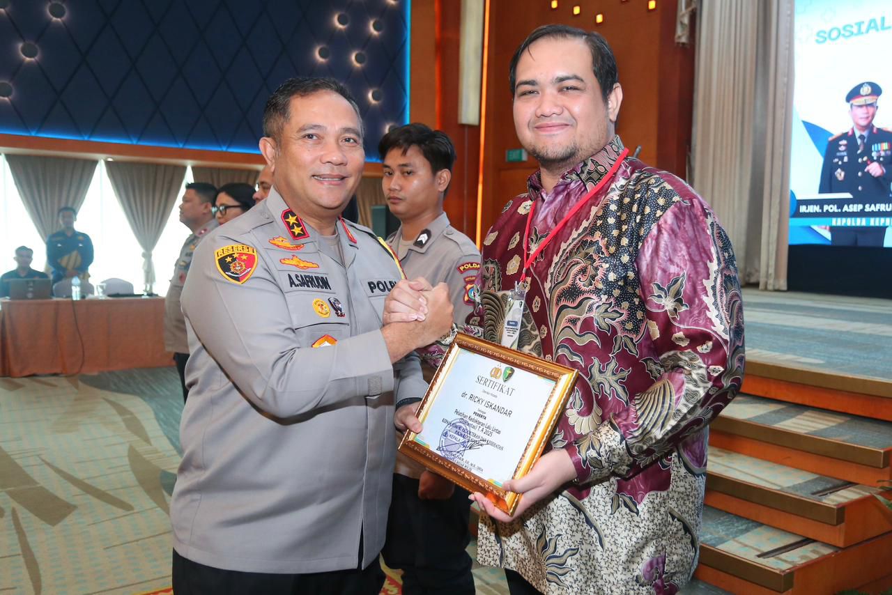 Polda Kepri Gelar Pelatihan Dokpol 2025, Kapolda Tekankan Profesionalisme dan Kolaborasi