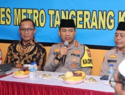 Kapolres Metro Tangerang Kota Gelar “Ngopi Kamtibmas” Bersama Warga Poris Jaya Batuceper