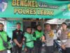 Sinergi Polri & Ojol, Kapolres Lebak Hadirkan Bengkel dan Warung Ojol Kamtibmas