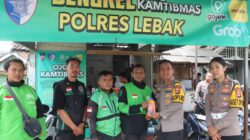 Sinergi Polri & Ojol, Kapolres Lebak Hadirkan Bengkel dan Warung Ojol Kamtibmas