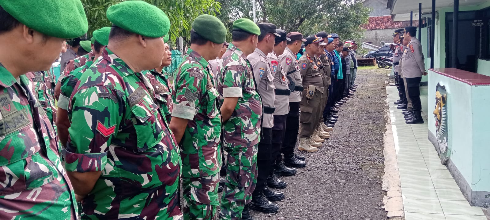 Apel Kesiapsiagaan Tanggap Darurat Bencana Digelar Koramil 0620-20/Gegesik