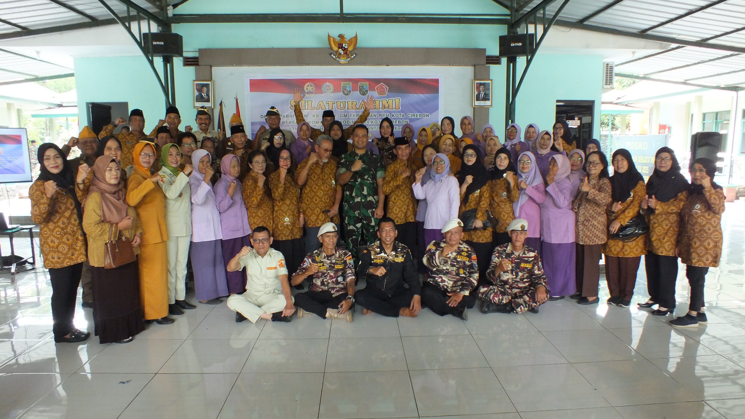 Kodim 0614/Kota Cirebon Gelar Silaturahmi Bersama Keluarga Besar TNI