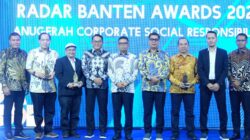Wakapolda Banten Hadiri Penganugerahan CSR Radar Banten Awards 2025