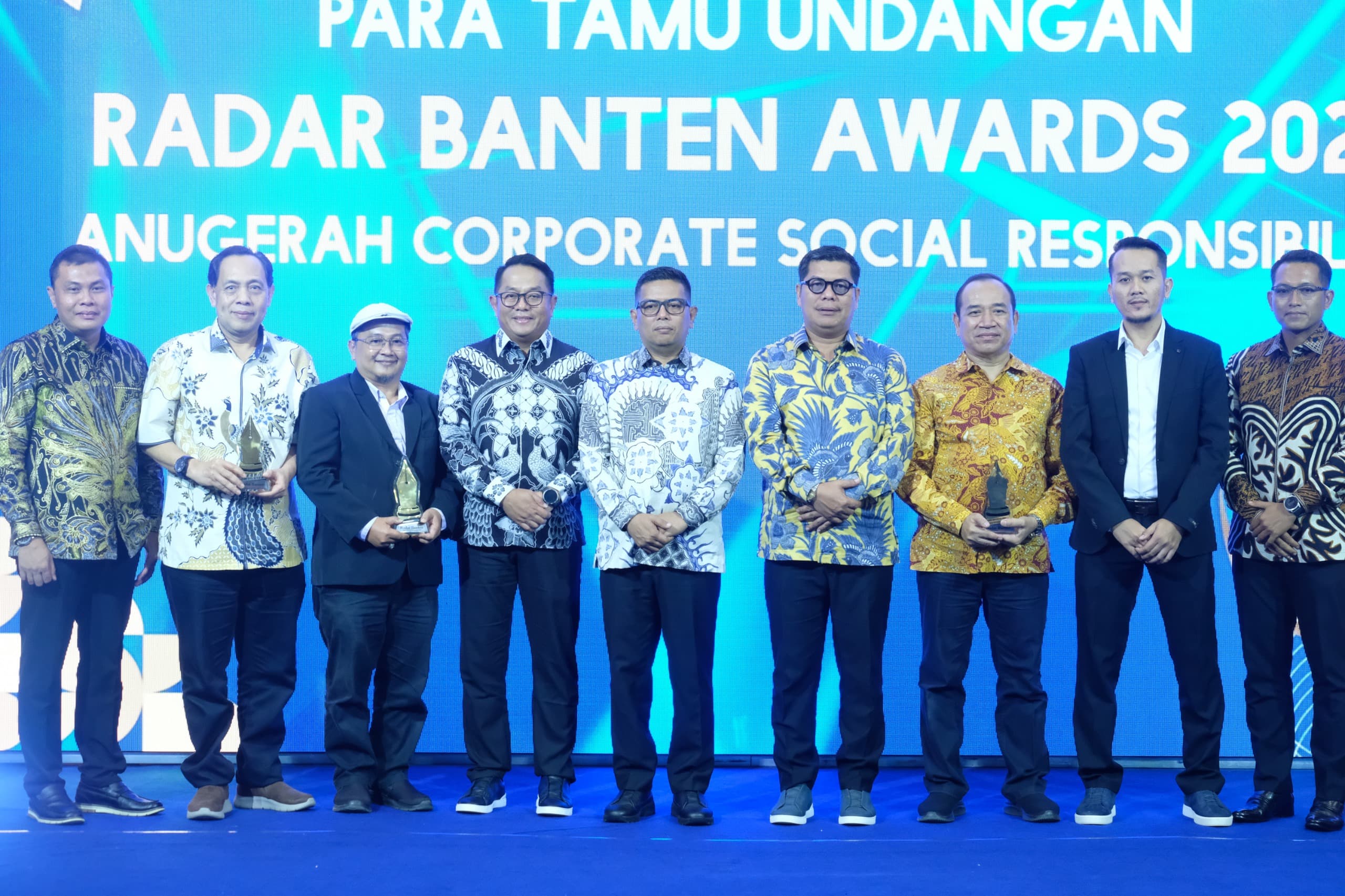 Wakapolda Banten Hadiri Penganugerahan CSR Radar Banten Awards 2025