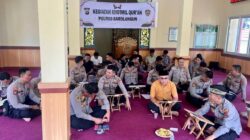 Pembinaan Rohani dan Mental, Polres Sarolangun Bentuk SDM Polri yang Unggul dan Berkarakter.
