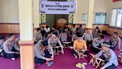 Pembinaan Rohani dan Mental, Polres Sarolangun Bentuk SDM Polri yang Unggul dan Berkarakter.