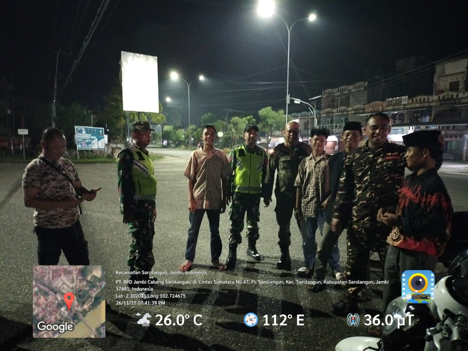 Koramil 420-04/Sarolangun, Wujudkan Lingkungan Aman dan Kondusif