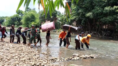 Kodim 0620/Kabupaten Cirebon Gelar Simulasi Penanggulangan Bencana Alam