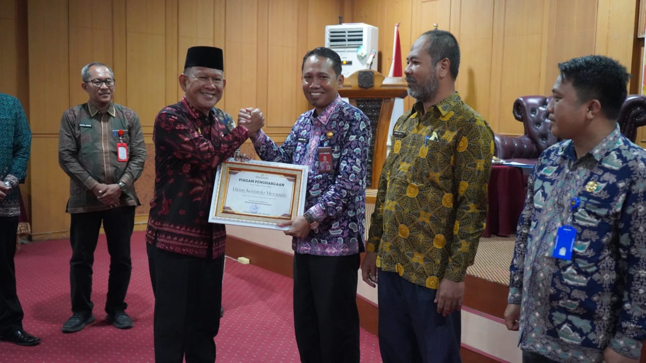 Pemkab Merangin Perkuat Kualitas Data Statistik Sektoral