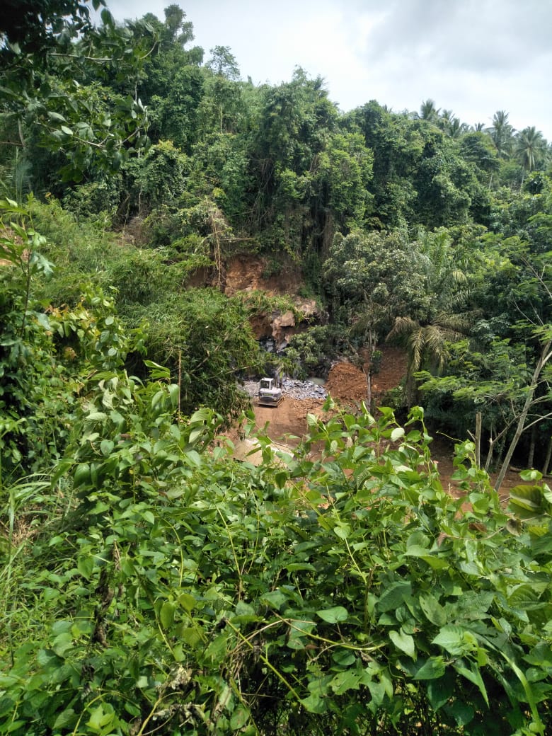 Tak Terima Di Tegor,EK pemilik Tambang Ilegal Murka dan Arogan