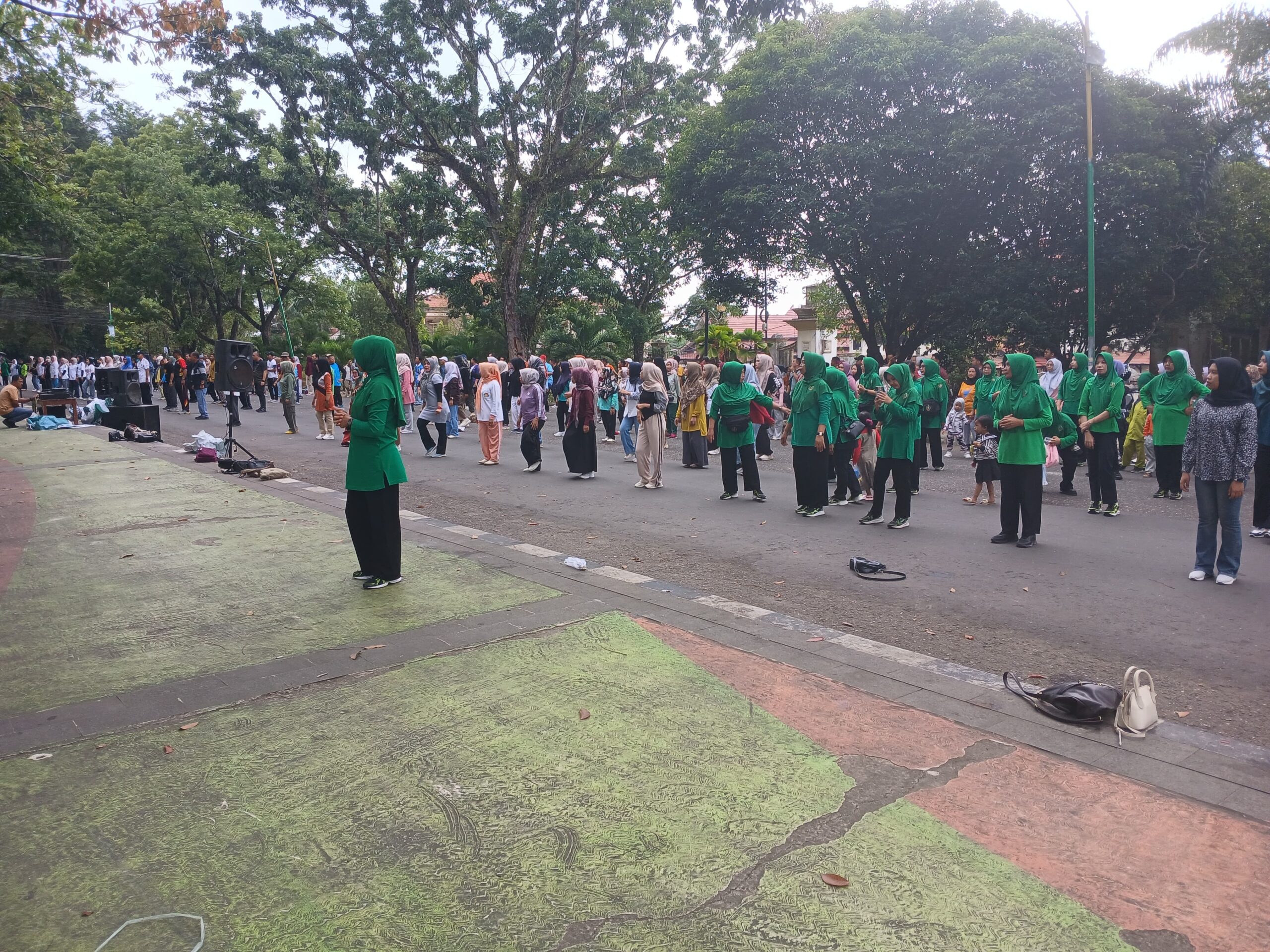 Senam Merangin Sehat: Merangin Bersatu dalam Kesehatan