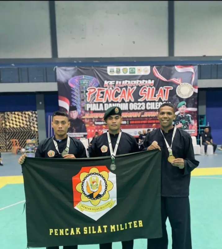 Atlet Pencak Silat Yonif 318/AY Kostrad Raih Prestasi Gemilang di Kejuaraan Piala Dandim Cilegon 2025