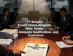 PT Bengkel Kreatif Utama Diduga Menang Tender Tanpa Kualifikasi dan Pengalaman Memadai
