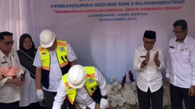 Wakil Bupati Lebak Resmikan Groundbreaking SDN 3 Bojongmenteng, Kolaborasi Penguatan Pendidikan Bersama Astra Group Wakil Bupati Lebak Resmikan Groundbreaking SDN 3 Bojongmenteng, Kolaborasi Penguatan Pendidikan Bersama Astra Group