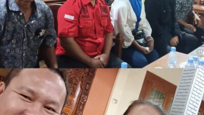 Ketua Umum Yayasan Ganisa Sunardi Lintang Hadiri Undangan Gema Pancasila di kediaman Haji Romo Gusti Agung Jumadi