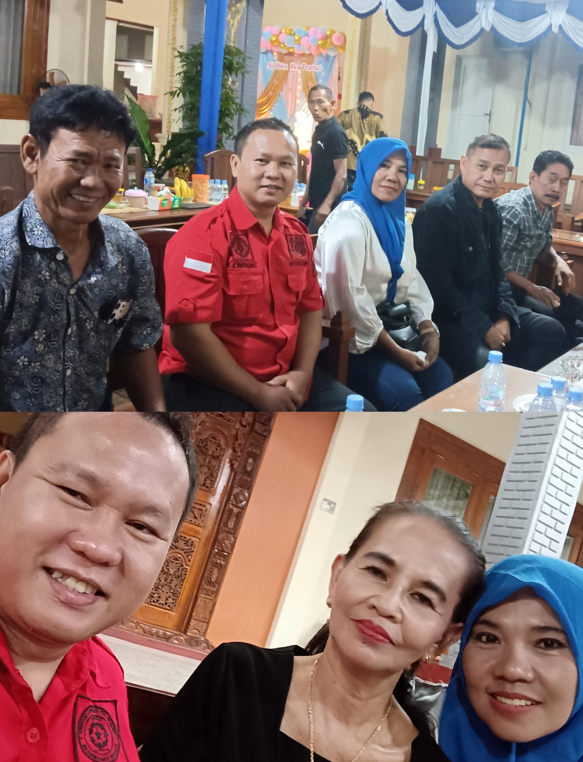 Ketua Umum Yayasan Ganisa Sunardi Lintang Hadiri Undangan Gema Pancasila di kediaman Haji Romo Gusti Agung Jumadi