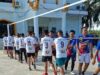 Pertandingan Turnamen Bola Voli HUT ke-76 Kabupaten Merangin