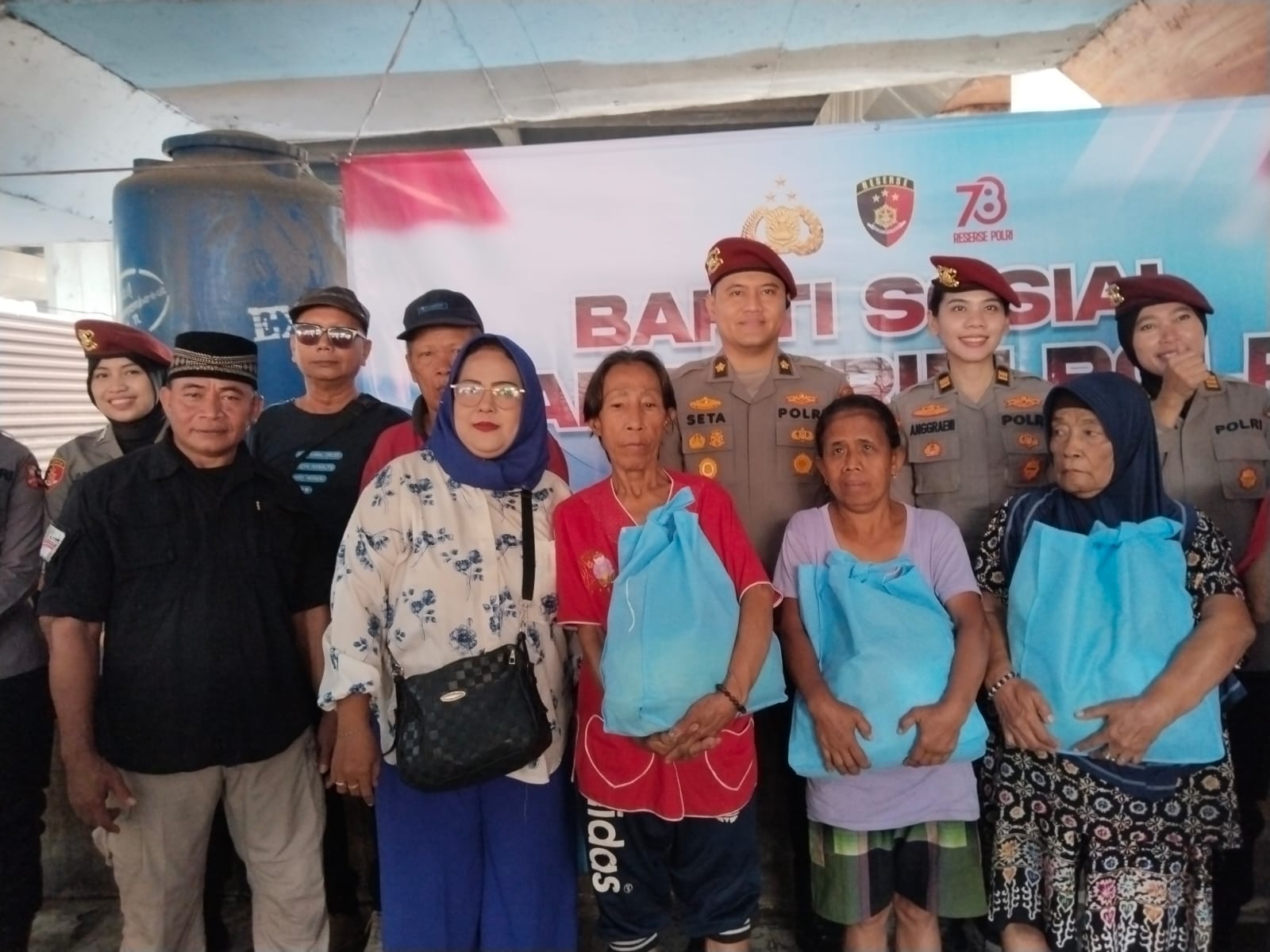 Bakti Sosial Bareskrim Polri Warnai HUT Reserse Ke- 78 Di Penjaringan