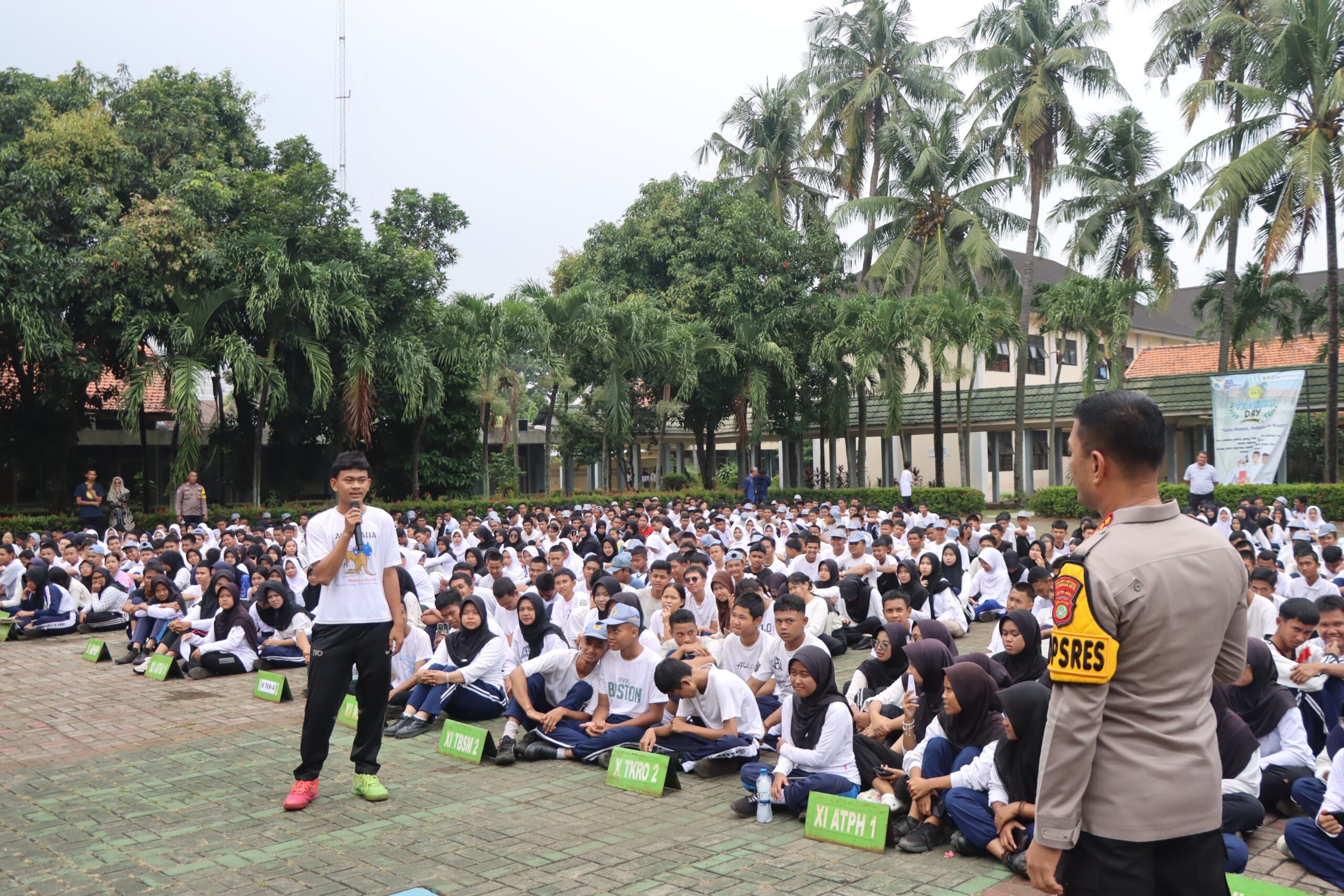 Mitigasi Sekolah Rawan Tawuran, Kapolres Metro Tangerang Kota Gelar Program Police Go to School