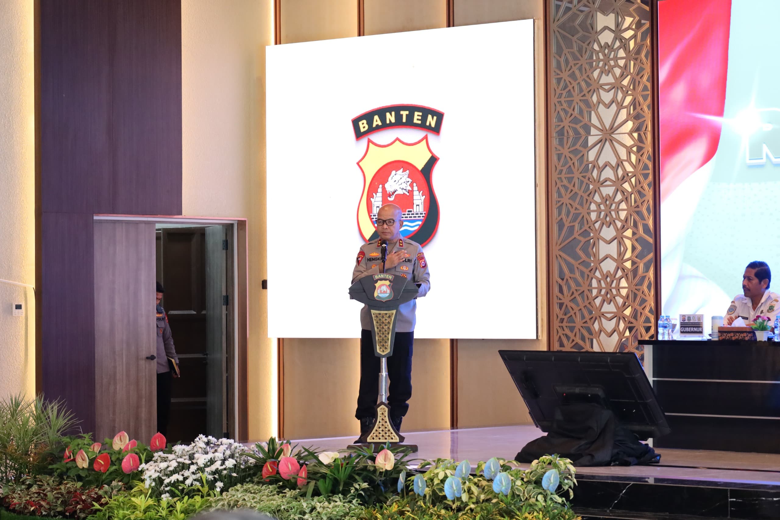 Polda Banten Gelar Rakor Lintas Sektoral Kesiapan Operasi Lilin Maung 2025