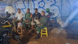 Kolaborasi Kodim 0505/JT Dan Komduk Wujudkan Kamtibmas Kondusif Di Jatinegara