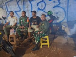 Kolaborasi Kodim 0505/JT Dan Komduk Wujudkan Kamtibmas Kondusif Di Jatinegara