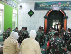 Kodim 0614/Kota Cirebon Gelar Doa Bersama Peringati HUT Korem 063/Sgj ke-76 dan Mendoakan Korban Banjir Bandang Wilayah Sumatera.