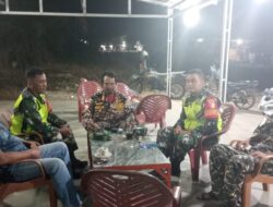 Potensi Gangguan Keamanan Malam Hari Koramil 420-08/Tabir Tetap Laksanakan Patroli dan Komsos Malam