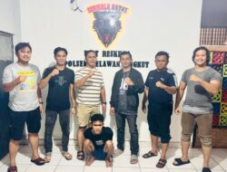 Polsek Singkut Tangkap Pelaku dan Penadah Sepeda Motor Curian.