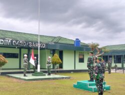 Khidmat dan Penuh Semangat Kodim 0420/Sarko 