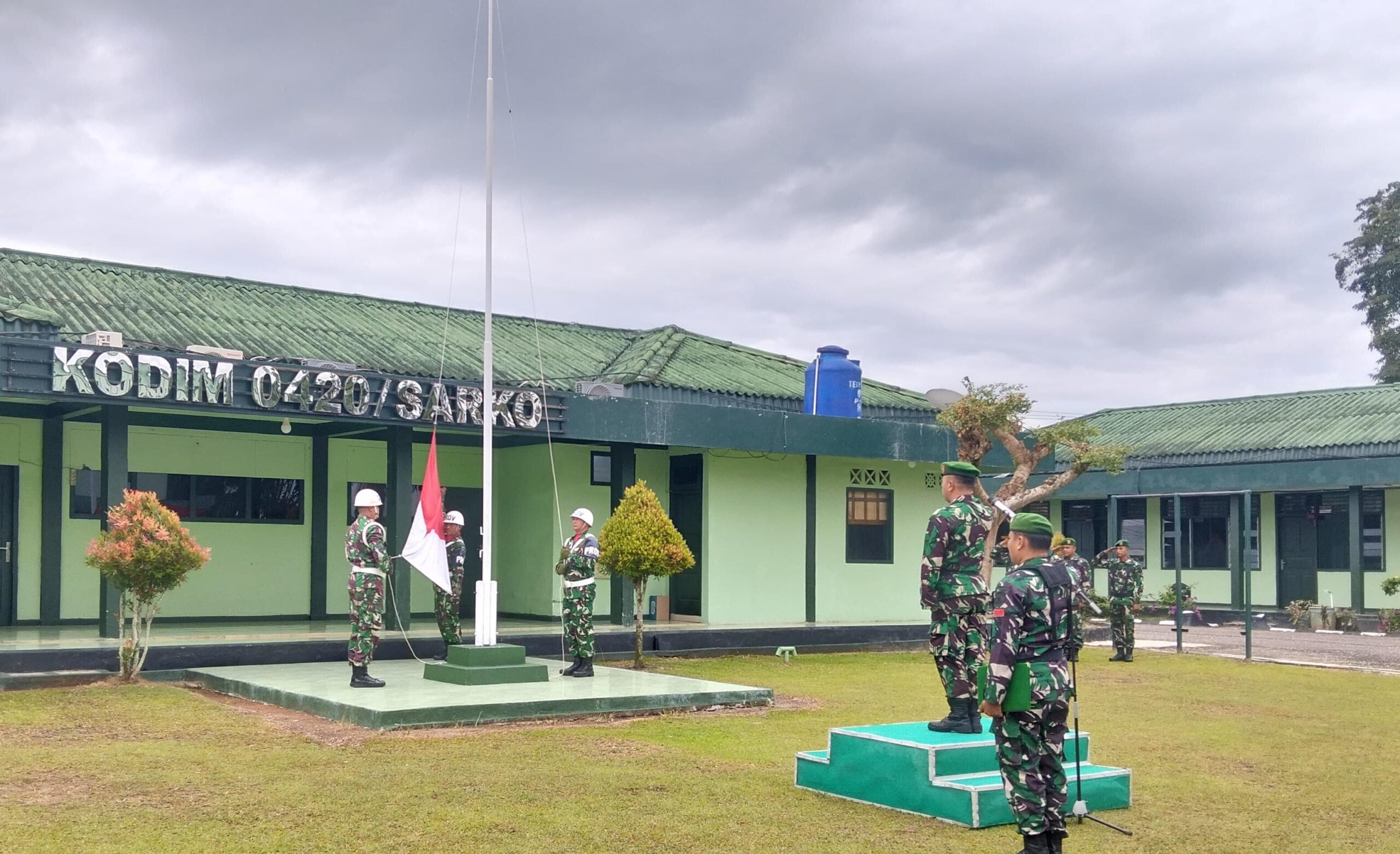 Khidmat dan Penuh Semangat Kodim 0420/Sarko 